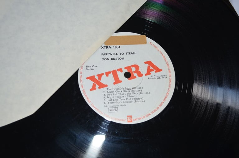 image for Farewell to steam don Bilston  1969  LP