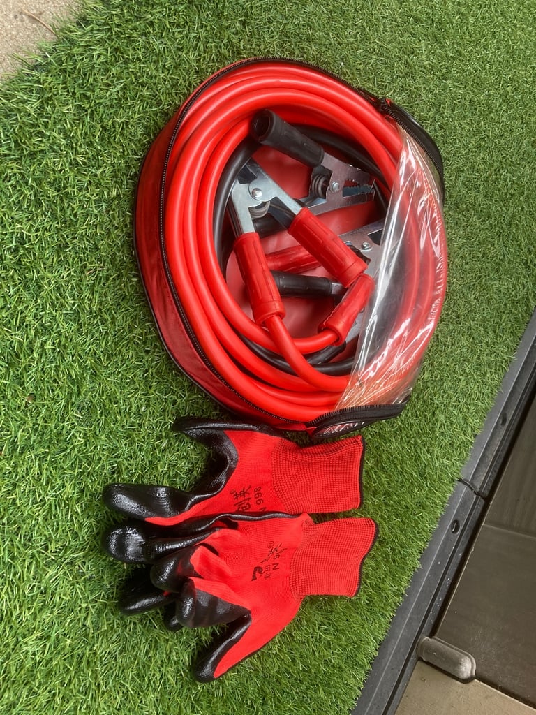 image for Brand new heavy duty battery jump leads