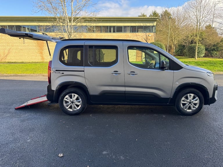 1.5 BlueHDi Peugeot Rifter Horizon Wheelchair Accessible Vehicle, WAV 