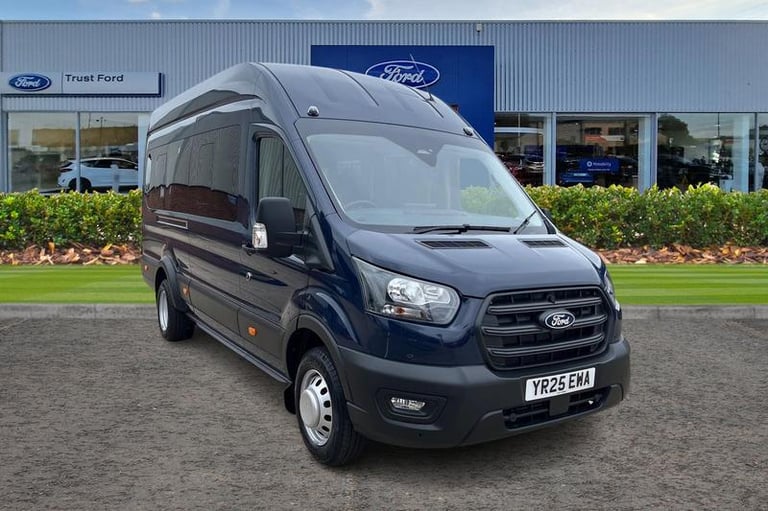 2025 Ford Transit 460 Leader L4 H3 ELWB High Roof 17 Seater Minibus RWD 2.0 EcoBlue 165ps, PR Min...