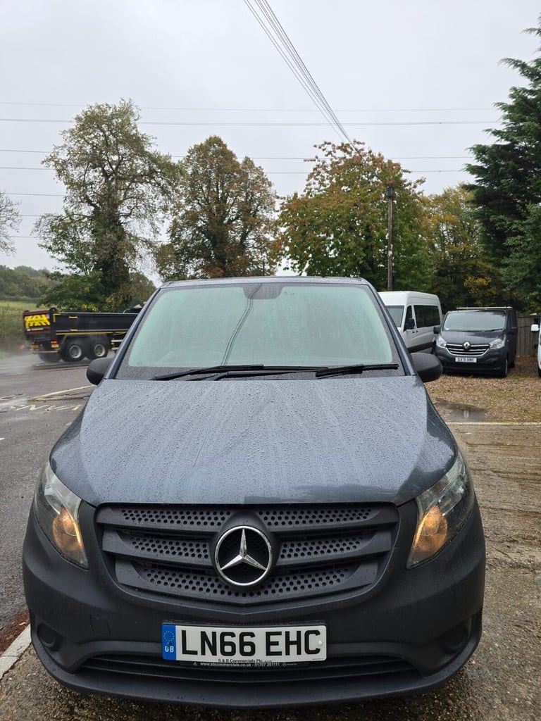 2016 Mercedes-Benz Vito 2.1 116 CDI BlueTEC G-Tronic+ AUTOMATIC RWD PANEL VAN Diesel Automatic