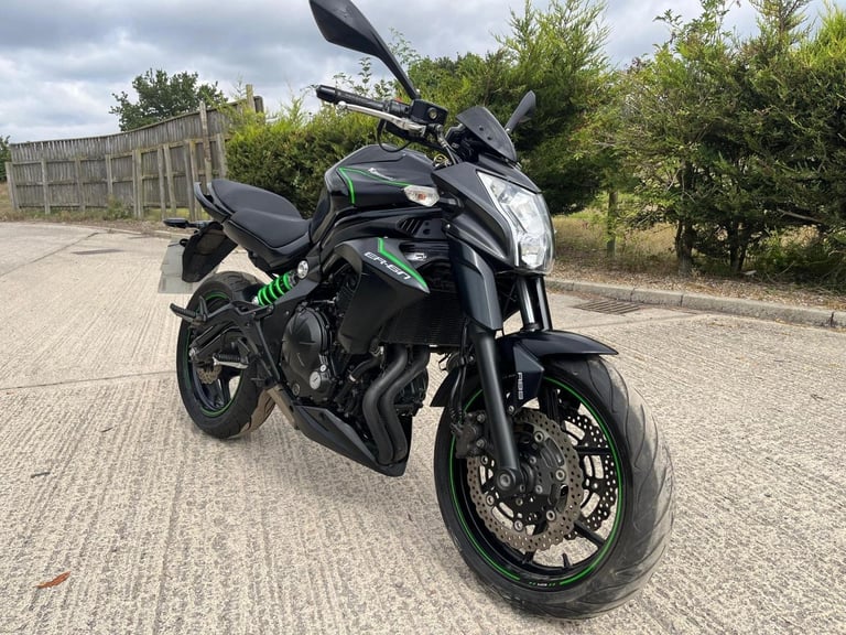 image for 2016 66 KAWASAKI ER 650 FGF ABS ER6N ER6 NAKED BLACK CLEAN LOW MILESNEW MOT