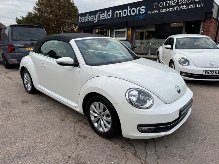 2013 Volkswagen Beetle 1.6 TDI BlueMotion Tech Design 2dr CONVERTIBLE DIESEL Manual