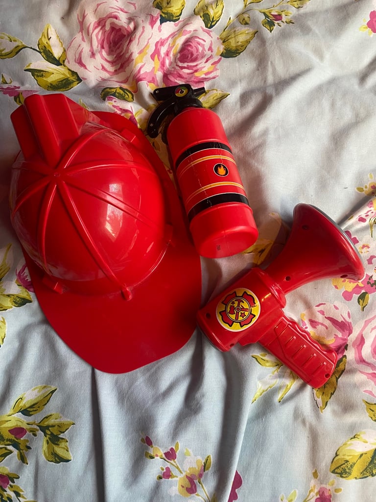 image for Fire chief toy set 