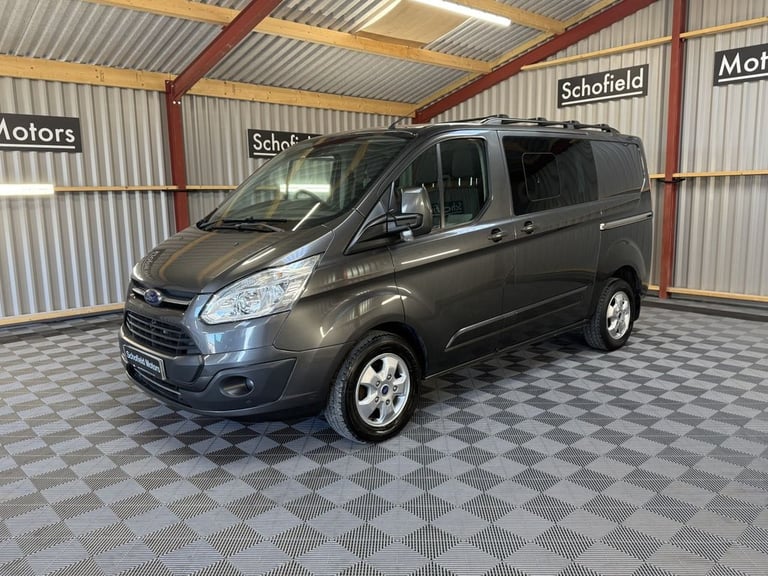 2017 Ford Transit Custom 2.0 TDCi 310 Limited Crew Cab Van 5dr Diesel Manual L1 H1 (163 g/km, 128...