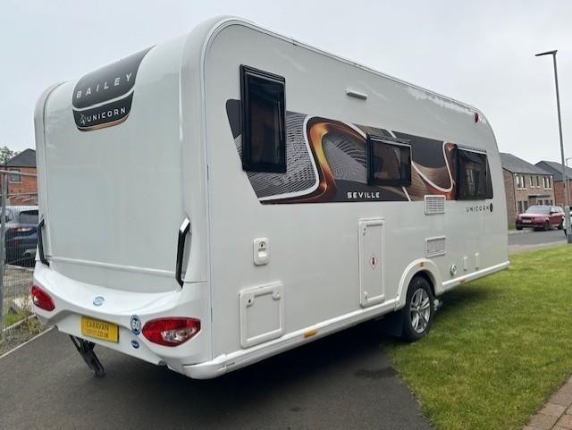 2023 BAILEY UNICORN SEVILLE 2 BERTH CARAVAN FOR SALE