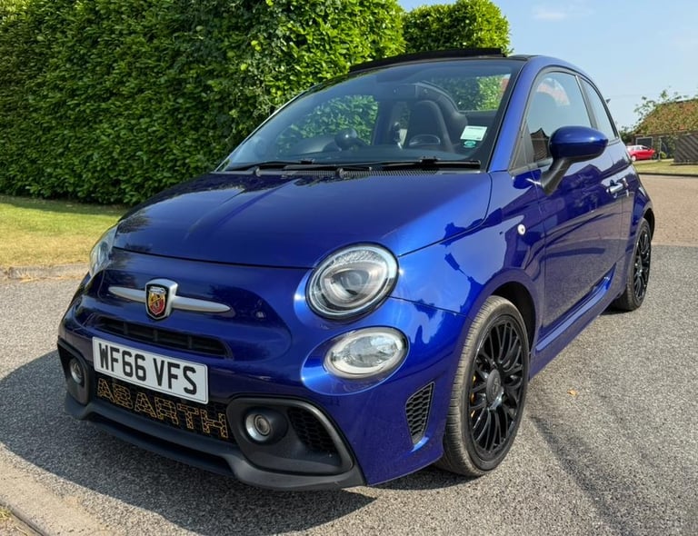 2016(66) FIAT ABARTH 595C AUTO CONVERTIBLE GENUINE 44,000 MILES FSH VERY RARE!