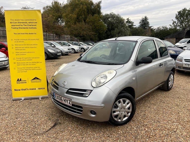 2006 Nissan Micra 1.2 16v S 3dr HATCHBACK Petrol Automatic
