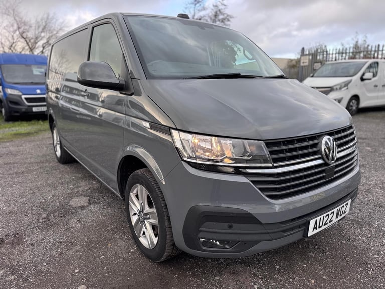 2022 Volkswagen Transporter T6.1 Highline 150 BHP. Pure Grey. 6 Sp Manual. AC. 