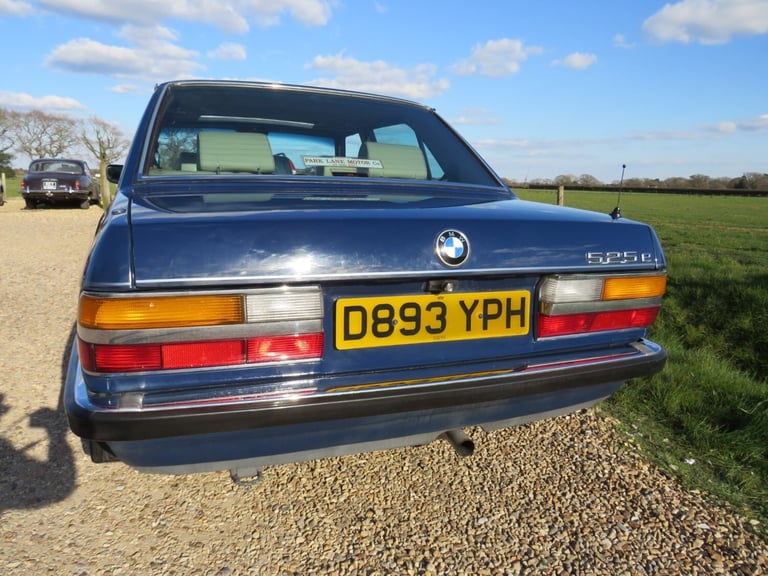 1987 BMW 5 Series 525E LUX 4 DOOR AUTO SALOON Petrol Automatic