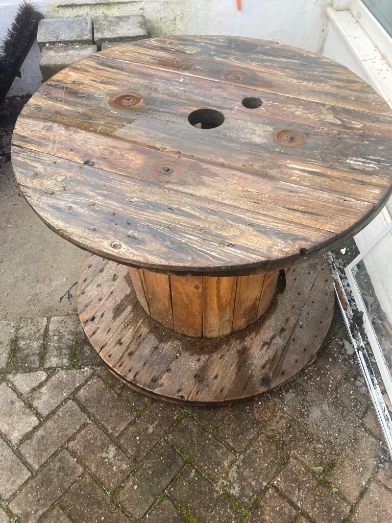 Cable reel table, Furniture & Homeware for Sale