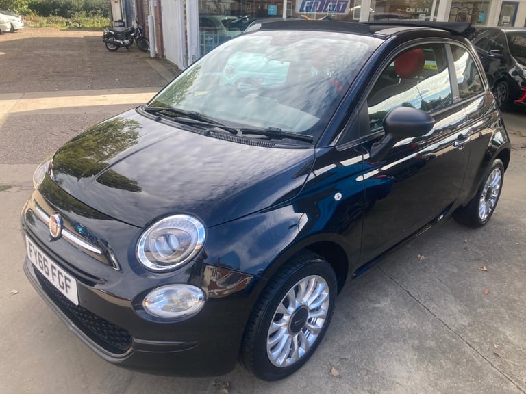 2016 Fiat 500C 1.2 Pop 2dr Convertible, £20 Tax CONVERTIBLE Petrol Manual