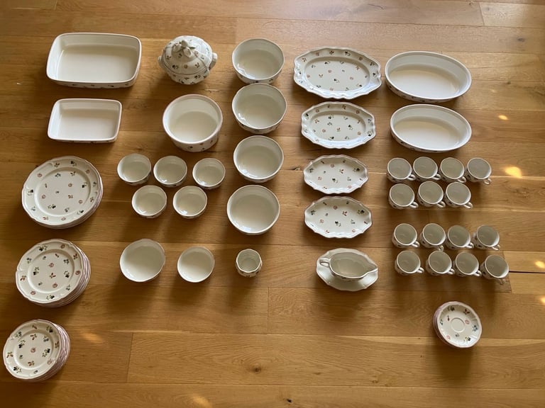 image for Large Collection of Villeroy & Boch Petite Fleur China (for sale as a whole or individually)
