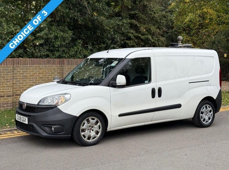 2018 18 FIAT DOBLO 1.6 MULTIJETII MAXI 105BHP SX EURO 6 L2 H1 LWB PANEL VAN DIES