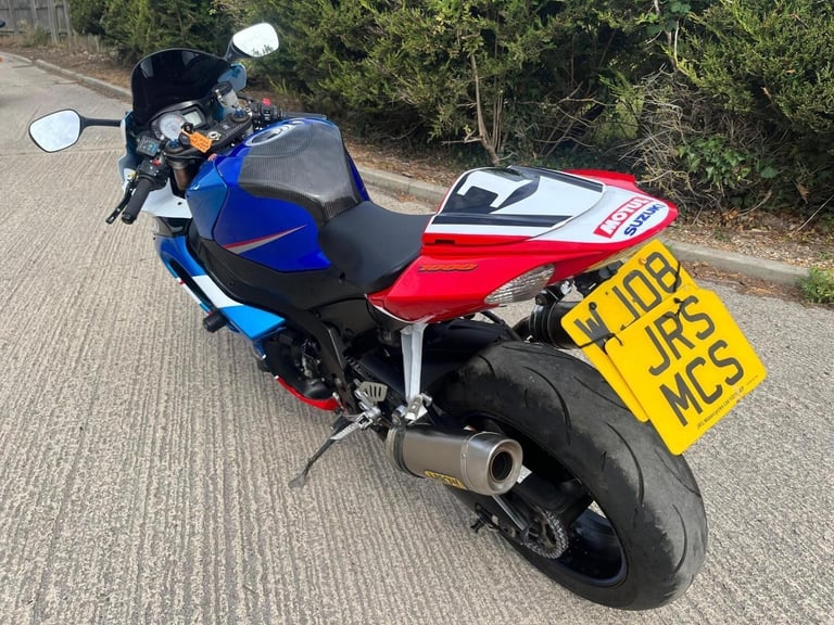 2008 08 SUZUKI GSXR 1000 K7 GSXR1000 SUPERBIKE CLASSIC SPORTS BLUE  WHITE
