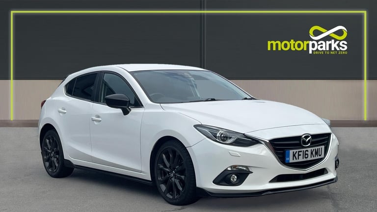 2016 Mazda 3 2.0 Sport Black 5dr - Heated Front Seats - Navigat Petrol