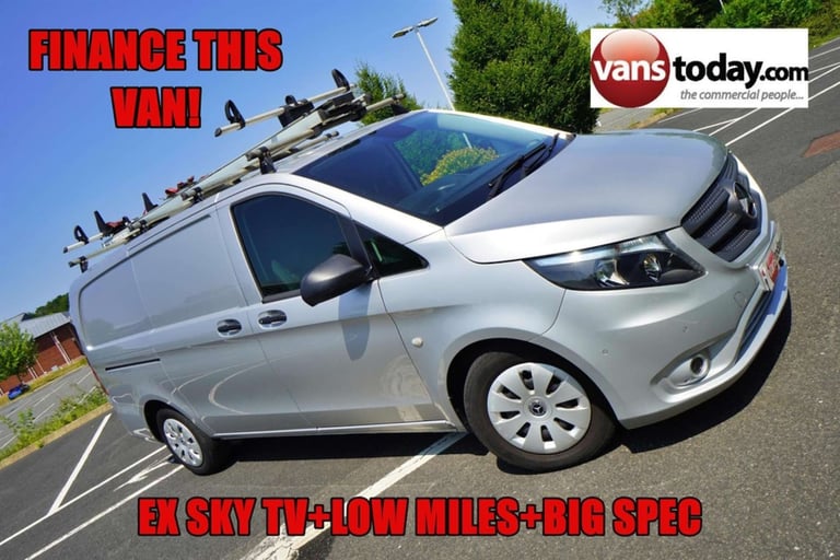 2020 Mercedes-Benz Vito 1.7 Vito 110 Progressive CDI Ex Sky TV + Great Spec Van Panel Van Diesel ...