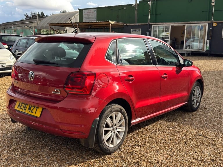 2016 Volkswagen Polo 1.2 TSI BlueMotion Tech SE Hatchback 5dr Petrol Manual Euro 6 (s/s) (90 ps) ...