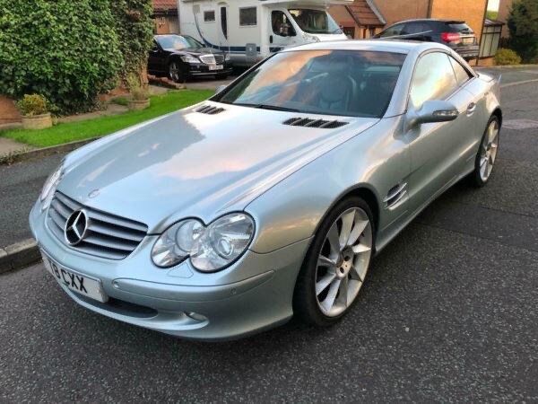 2002 Mercedes-Benz S-Class SL 500 2dr Auto CONVERTIBLE Petrol Automatic