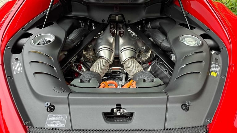 2023 Ferrari 296 GTB 3.0T V6 7.45kWh F1 DCT Euro 6 (s/s) 2dr Coupe Plug-In Hy Automatic