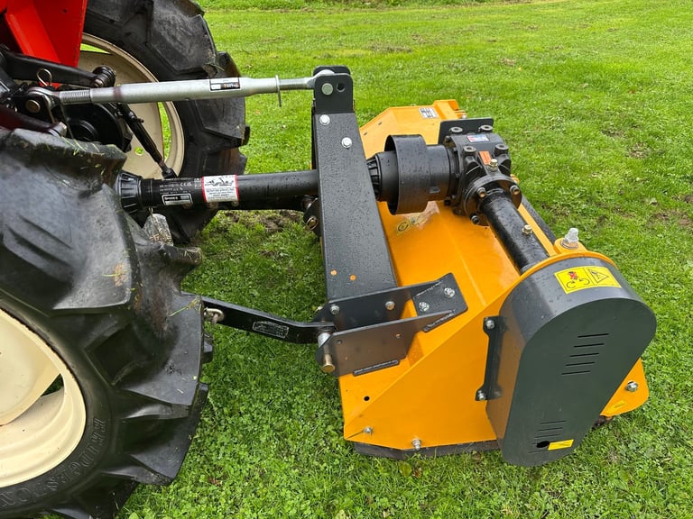 YANMAR FX20 2WD Compact Tractor & New 4ft Flail Mower *** WATCH VIDEO *** 20 HP * * 426 hours