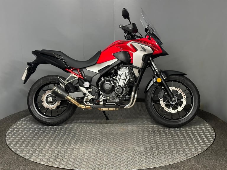Honda CB 500 X 2021 with 8829 miles + extra's 