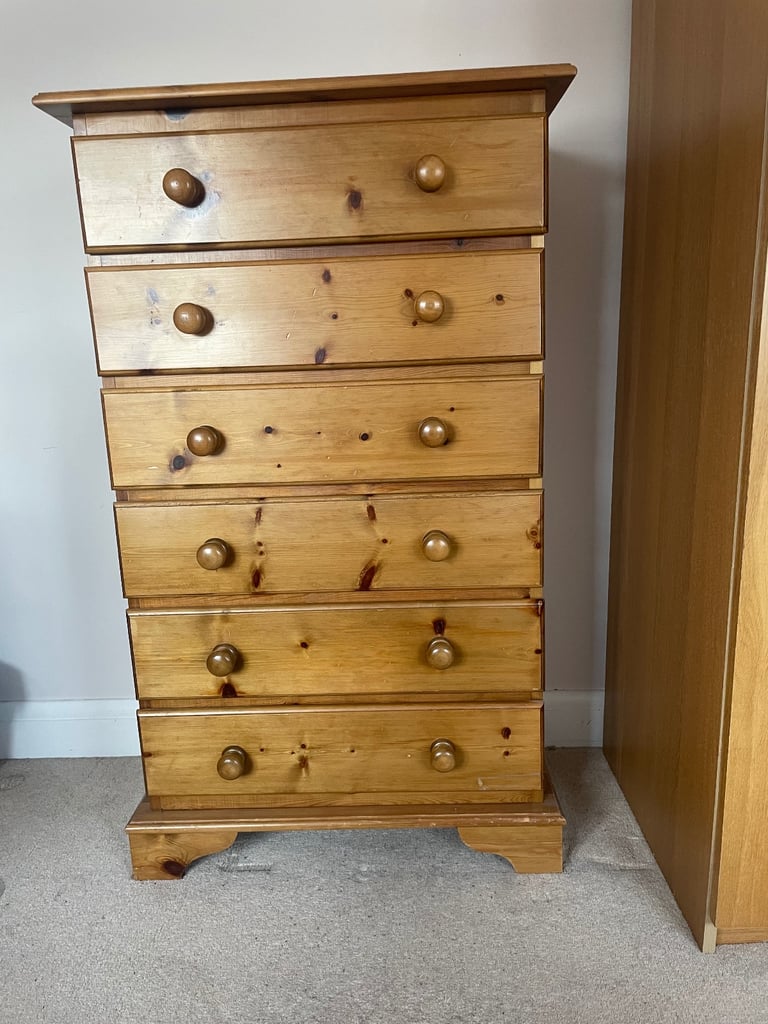 image for Pine chest of drawers