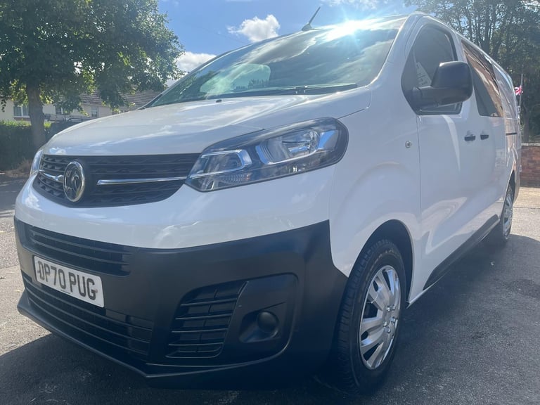 Vauxhall Vivaro 3100 2.0d 120PS Edition 6 Seat Crew Van  DIESEL MANUAL 2020/70