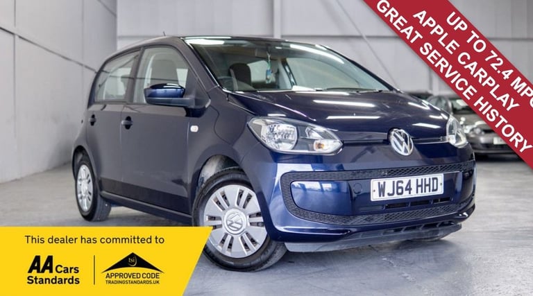 2014 Volkswagen up! 1.0 Move Up 5dr HATCHBACK PETROL Manual