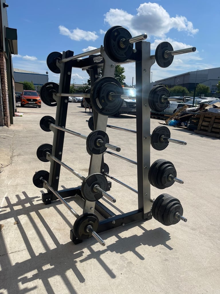 Technogym Urethane Barbell Set 10Kg to 50kg  Price £999 Delivery £100 Available 2