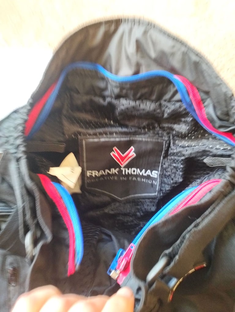 Frank Thomas Mens Waterproof Textile Motorcycle Trousers Medium 32" W 4 in 1