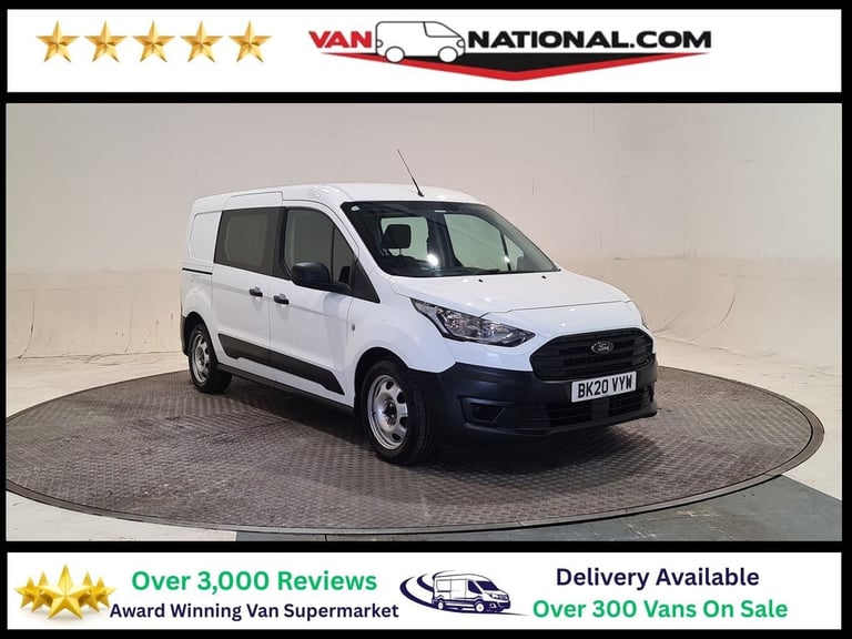 FORD TRANSIT CONNECT 1.5 230 ECOBLUE LEADER L2 100 BHP LWB COMBI VAN DIE