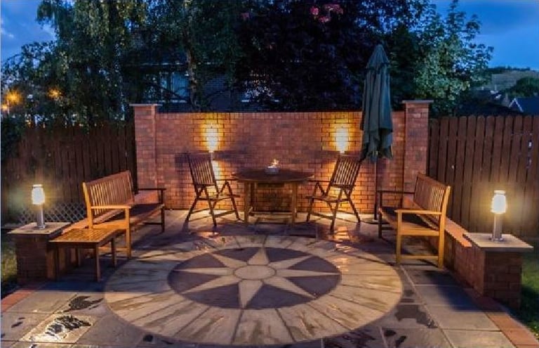3 meter diameter Sunrise circle. DELIVERY INCLUDED in Northern Ireland