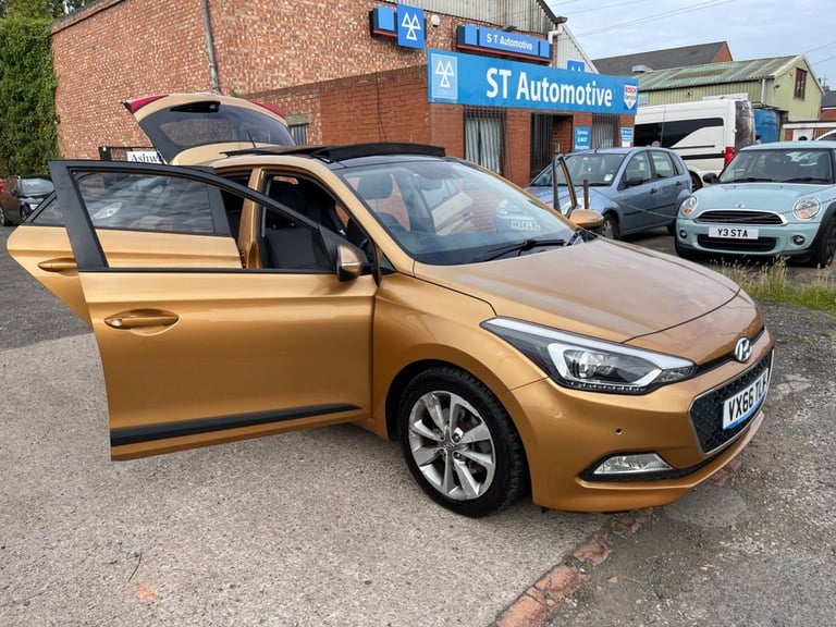 2016 66 HYUNDAI I20 1.4 CRDI PREMIUM SE NAV HATCHBACK 5DR DIESEL MANUAL EURO 6 (