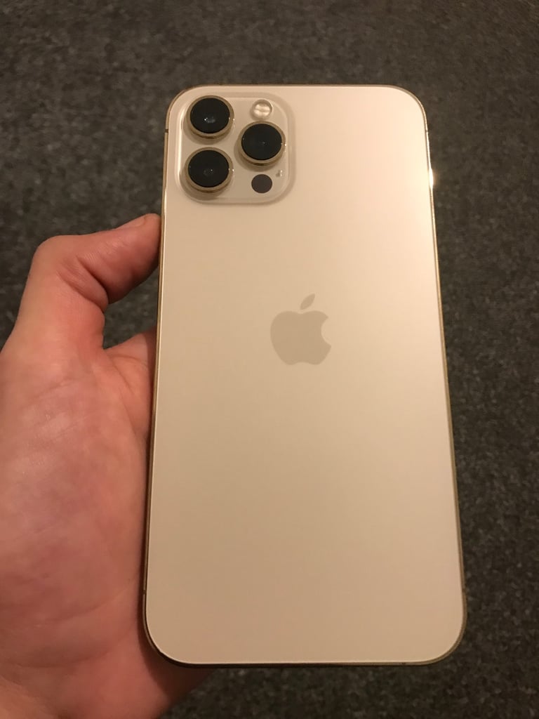 Immaculate Gold iPhone 12 Pro Max 256GB