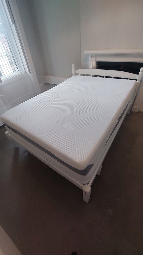 Molblly Double Memory Foam Mattress, Medium Firm, 120x190x25cm