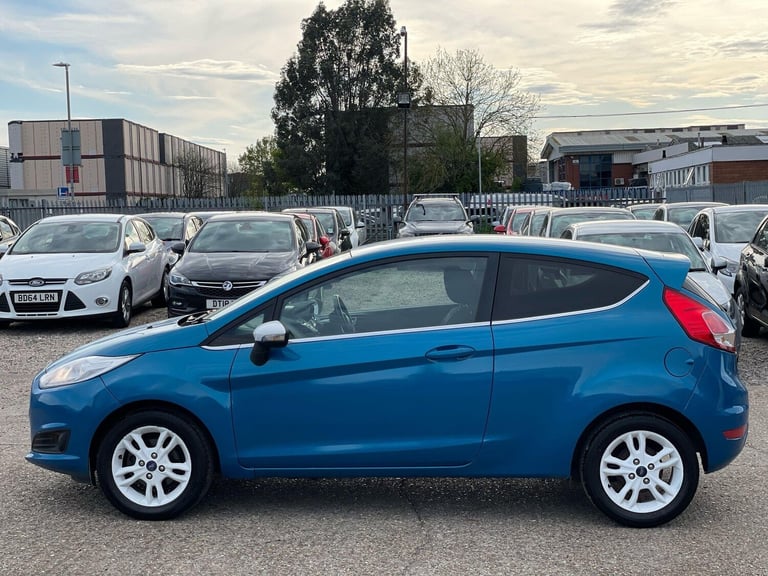 2016 Ford Fiesta 1.0T EcoBoost Zetec Blue Edition Euro 6 (s/s) 3dr HATCHBACK Petrol Manual