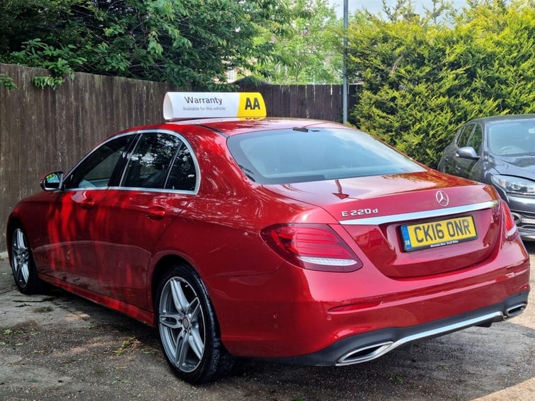 2016 Mercedes-Benz E Class E220d AMG Line 4dr 9G-Tronic SALOON DIESEL Automatic