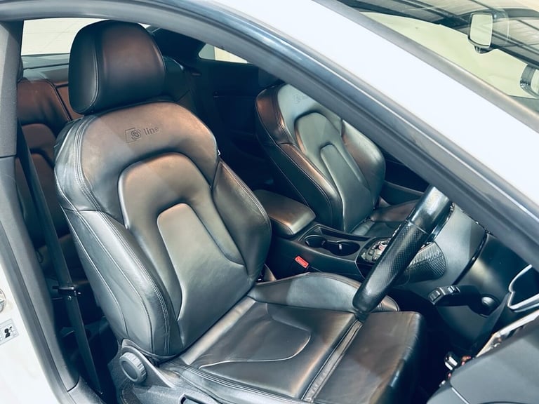 AUDI A5 2.0 TDI BLACK EDITION PLUS COUPE *ULEZ* 2 DOOR DIESEL MANUAL WHITE 2016