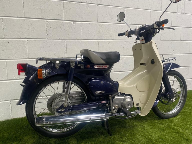 2007 JDM Honda C50 DX CDi in purply-blue