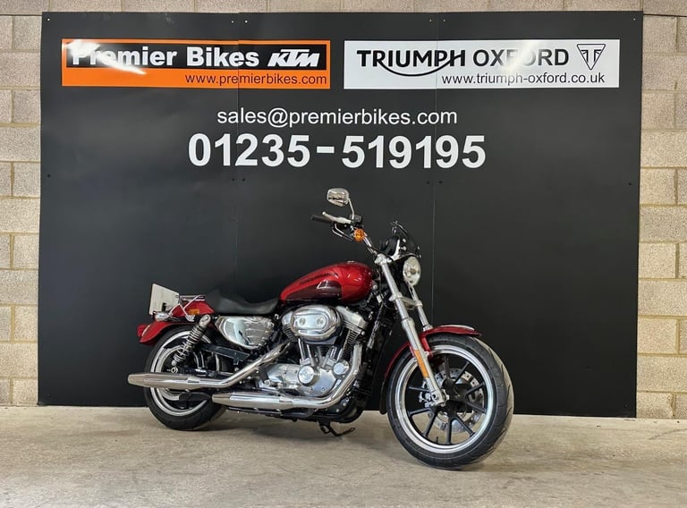 STUNNING LOW MILEAGE 2018/18 HARLEY-DAVIDSON XL 883 L SUPERLOW MOTORCYCLE 