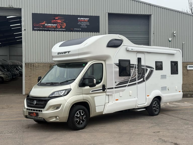 2021 Fiat SWIFT CHAMPAGNE 486 6 BERTH MOTORHOME WITH 6 SEATBELTS