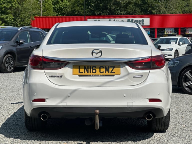 2016 Mazda 6 2.2L SKYACTIV D SE Diesel Manual 4 Door Saloon White