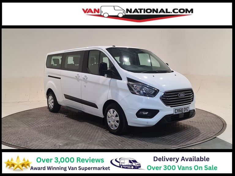 2018 Ford Tourneo Custom 2.0 EcoBlue 130ps Low Roof 9 Seater MPV DIESEL Manual