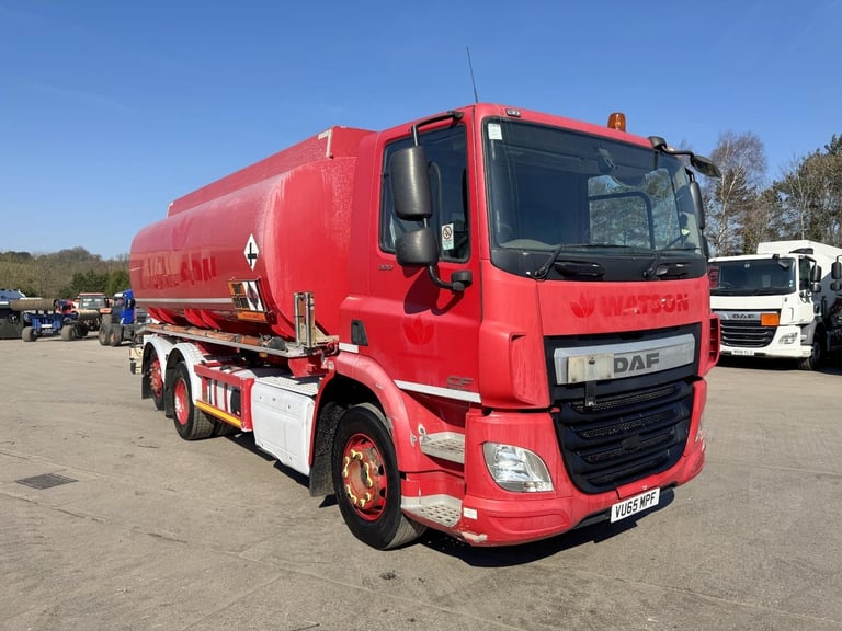 2016 DAF CF 330 20,000 LITRE FUEL TANKER 