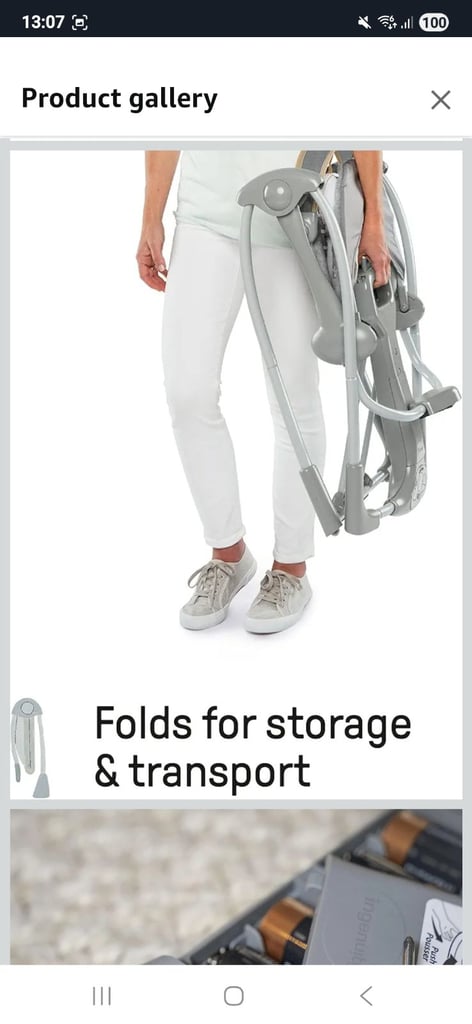 Ingenuity Swing 'n Go Portable Swing