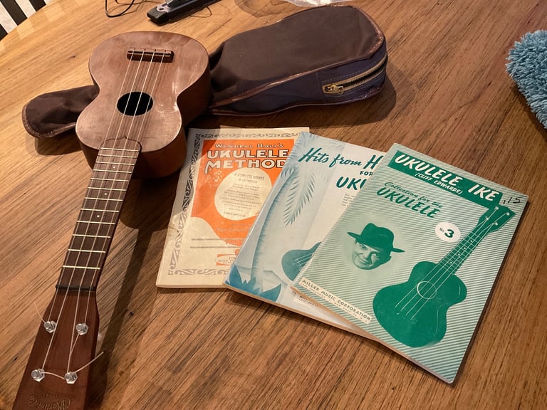 image for Ukulele and music books.