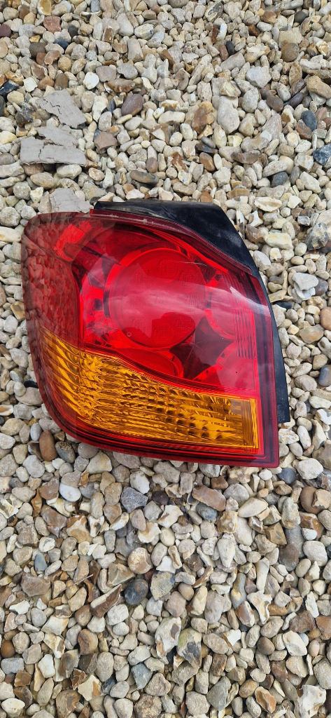 image for Mitsubishi ASX 10-15 MK1 Passenger Side Left Rear Outer Taillight N/S/R 8330A689 8330B193
