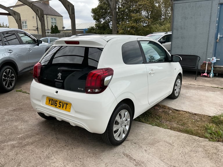 2016 Peugeot 108 10 Active 3dr HATCHBACK Petrol Manual