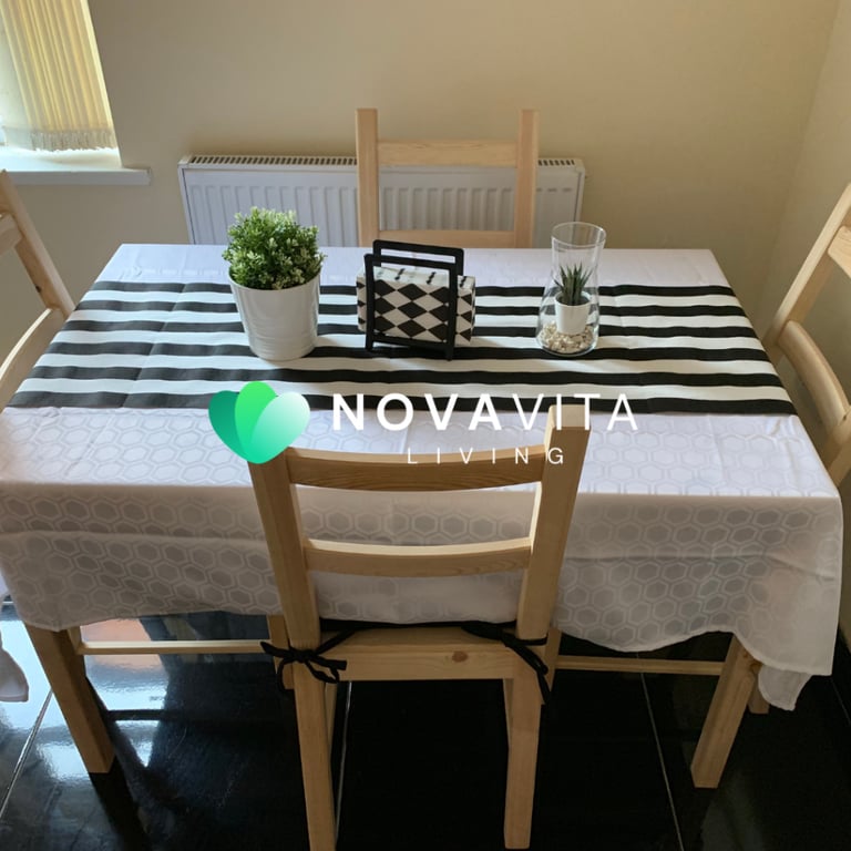 4 Fully Furnished LARGE Rooms FREE Rent DSS DWP Accepted Supported Temporary Accommodation
